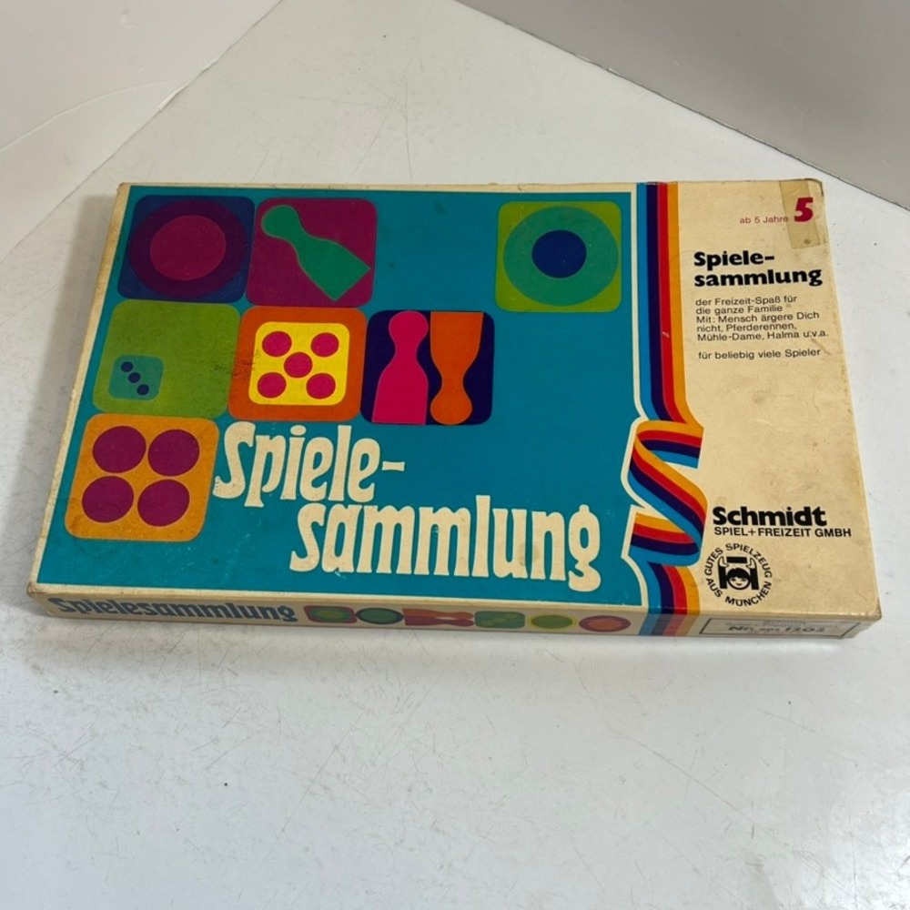 Vintage Schmidt Spiele-Sammlung German Board Game Collection Retro 602 1202